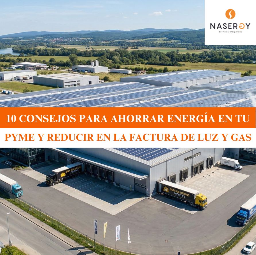 10 consejos para ahorrar energía en tu pyme y reducir la factura de luz y gas
