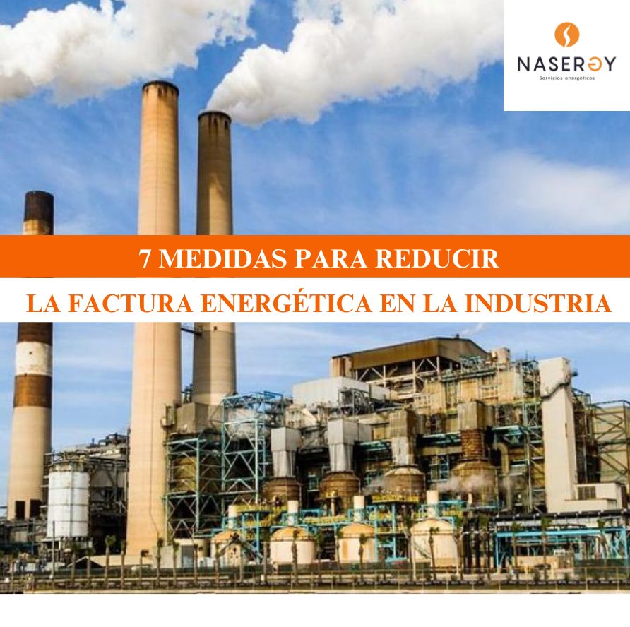 7 medidas para reducir la factura energética en la industria
